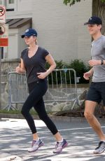 IVANKA TRUMP and Jared Kushner Out Jogging in Washington 06/25/2017