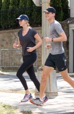 IVANKA TRUMP and Jared Kushner Out Jogging in Washington 06/25/2017