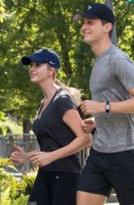 IVANKA TRUMP and Jared Kushner Out Jogging in Washington 06/25/2017