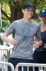 IVANKA TRUMP and Jared Kushner Out Jogging in Washington 06/25/2017