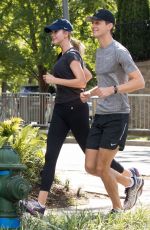 IVANKA TRUMP and Jared Kushner Out Jogging in Washington 06/25/2017
