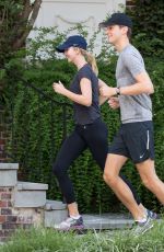 IVANKA TRUMP and Jared Kushner Out Jogging in Washington 06/25/2017