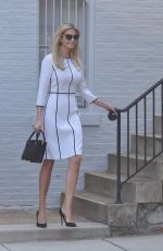 IVANKA TRUMP Out on Fathers Birthday in Washington 06/14/2017