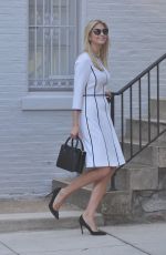 IVANKA TRUMP Out on Fathers Birthday in Washington 06/14/2017
