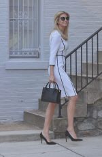IVANKA TRUMP Out on Fathers Birthday in Washington 06/14/2017