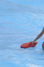 IVONNE REYES in Swimsuit at Warner Park in Madrid 06/23/2017