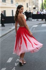 IZABEL GOULART at Valentino Fashion Show in Paris, 06/21/2017