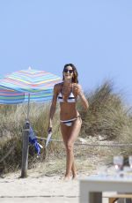 IZABEL GOULART in Bikini on the Beach in Ibiza 06/02/2017\