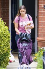 JACQUELINE JOSSA Leaves Her Home in London 06/27/2017