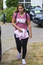 JACQUELINE JOSSA Leaves Her Home in London 06/27/2017
