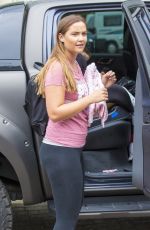 JACQUELINE JOSSA Leaves Her Home in London 06/27/2017