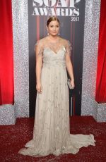JACQUELINE JOSSA at British Soap Awards in Manchester 06/03/2017