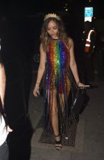 JADE THIRLWALL Leaves Sink the Pink in London 06/11/2017