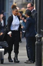 JANET JACKSON Leaves Royal Courts of Justice in London 06/15/2017