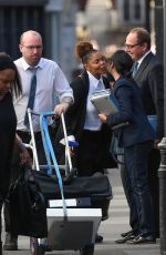 JANET JACKSON Leaves Royal Courts of Justice in London 06/15/2017
