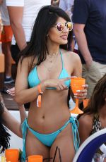 JASMIN WALIA in Bikini at I Saw It First Launch Party in Ibiza 05/27/2017