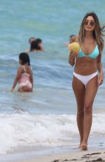 JASMINE TOSH in Bikini on the Beach in Miami 06/18/2017