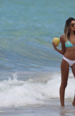 JASMINE TOSH in Bikini on the Beach in Miami 06/18/2017