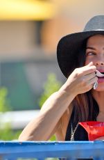 JENNA DEWAN at a Petting Zoo in Studio City 06/04/2017