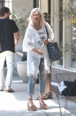 JENNIE GARTH and TORI SPELLING Out in Los Angeles 06/23/2017