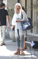 JENNIE GARTH and TORI SPELLING Out in Los Angeles 06/23/2017