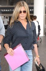 JENNIFER ANISTON at LAX Airport in Los Angeles 06/23/2017