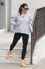 JENNIFER GARNER Leaves a Gym in Brentwood 05/31/2017