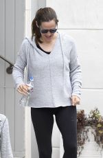 JENNIFER GARNER Leaves a Gym in Brentwood 05/31/2017