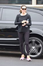 JENNIFER GARNER Leaves a Gym in Brentwood 06/03/2017