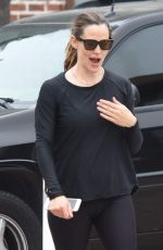 JENNIFER GARNER Leaves a Gym in Brentwood 06/03/2017