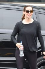 JENNIFER GARNER Leaves a Gym in Brentwood 06/03/2017