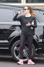 JENNIFER GARNER Leaves a Gym in Brentwood 06/03/2017
