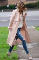 JENNIFER HAWKINS Arrives at KiisFM in Sydney 06/23/2017