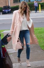 JENNIFER HAWKINS Arrives at KiisFM in Sydney 06/23/2017