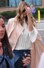 JENNIFER HAWKINS Arrives at KiisFM in Sydney 06/23/2017