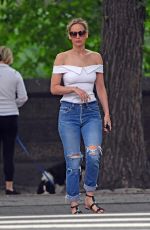 JENNIFER LAWRENCE In Jeans Out in Central Park in New York 06/15/2017