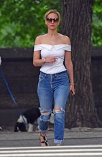 JENNIFER LAWRENCE In Jeans Out in Central Park in New York 06/15/2017