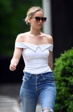 JENNIFER LAWRENCE In Jeans Out in Central Park in New York 06/15/2017