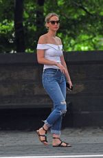 JENNIFER LAWRENCE In Jeans Out in Central Park in New York 06/15/2017