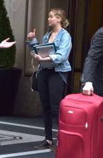 JENNIFER LAWRENCE Leaves Her Hotel in New York 06/05/2017