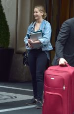 JENNIFER LAWRENCE Leaves Her Hotel in New York 06/05/2017