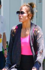 JENNIFER LOPEZ and Alex Rodriguez Leaves a Gym in New York 06/25/2017