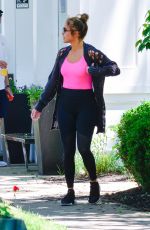 JENNIFER LOPEZ and Alex Rodriguez Leaves a Gym in New York 06/25/2017