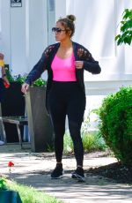JENNIFER LOPEZ and Alex Rodriguez Leaves a Gym in New York 06/25/2017