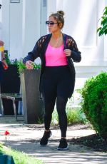 JENNIFER LOPEZ and Alex Rodriguez Leaves a Gym in New York 06/25/2017
