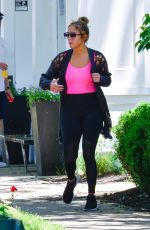 JENNIFER LOPEZ and Alex Rodriguez Leaves a Gym in New York 06/25/2017