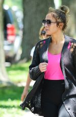 JENNIFER LOPEZ and Alex Rodriguez Leaves a Gym in New York 06/25/2017