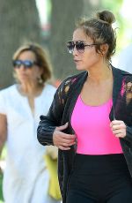 JENNIFER LOPEZ and Alex Rodriguez Leaves a Gym in New York 06/25/2017