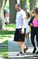 JENNIFER LOPEZ and Alex Rodriguez Leaves a Gym in New York 06/25/2017