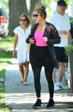 JENNIFER LOPEZ and Alex Rodriguez Leaves a Gym in New York 06/25/2017